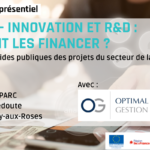 Atelier - Innovation et R&D : comment les financer ?